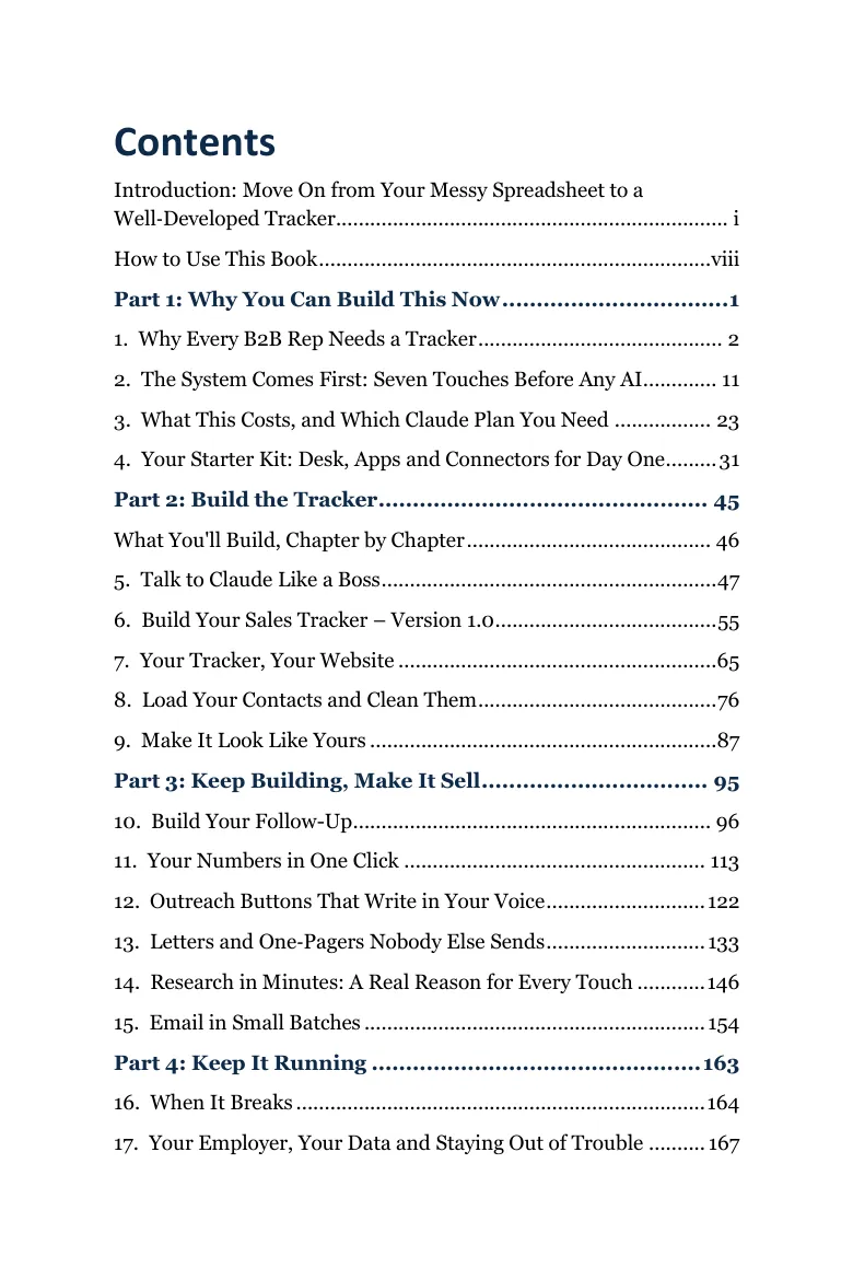 Contents, page 1